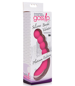 Gossip Silicone Beaded G-spot Rechargeable Vibrator