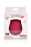 Gossip Rose 10x Silicone Clit Suction Stimulator