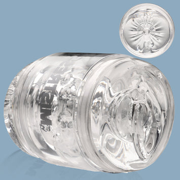 Mistress Double Shot Pussy & Ass Stroker Clear Default Title