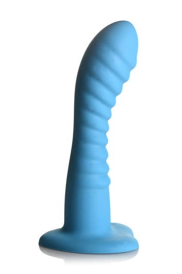 Simply Sweet Silicone Dildo Blue