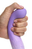 Simply Sweet Slim G-spot Silicone Dildo Purple/white