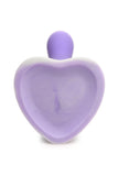 Simply Sweet Slim G-spot Silicone Dildo Purple/white