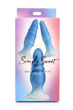 Simply Sweet Silicone Butt Plug Set