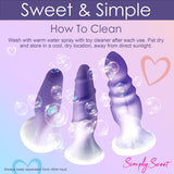 Simply Sweet Silicone Butt Plug Set