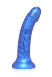 Simply Sweet 7 In Metallic Silicone Dildo