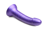 Simply Sweet 7 In Metallic Silicone Dildo