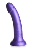 Simply Sweet 7 In Metallic Silicone Dildo