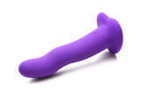 Simply Sweet Vibrating Wavy Silicone Dildo W/ Remote