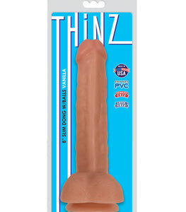 Thinz Slim Dong 8in W/ Balls