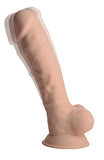 Fleshstixxx 8in Vibrating Dildo W/ Balls