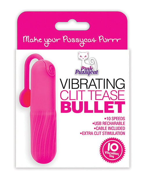 Pink Pussycat Clit Tease Bullet