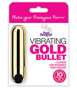 Pink Pussycat Gold Bullet