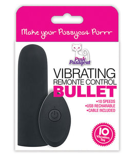 Pink Pussycat Remote Control Bullet