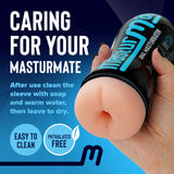 Masturmate Realistic Feel Male Stroker - Butt - Mocha