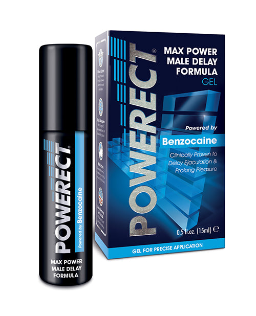 Powerect Benzocaine Male Delay Gel 15ml Default Title