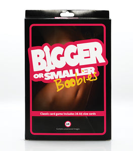 Play Wiv Me Bigger Or Smaller Boobs Card Game