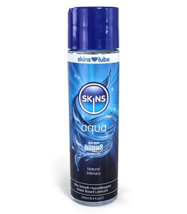 Skins Aqua Water Based Lubricant 8 Fl Oz