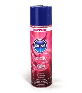 Skins Excite Tingling Water Based Lubricant 4.4 Oz Default Title