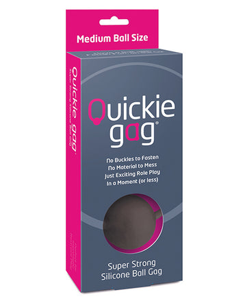 Quickie Ball Gag Medium Red