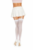 Thigh High Sheer White Os Moulin