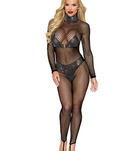 Bodystocking Black O/s