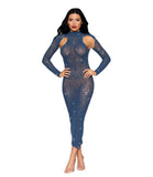 Bodystocking Gown Twilight O/s