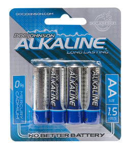 Doc Johnson Aa Batteries 4 Pack Alkaline Cd