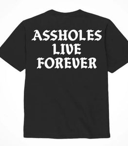 Assholes Live Forever Black & White Xlarge