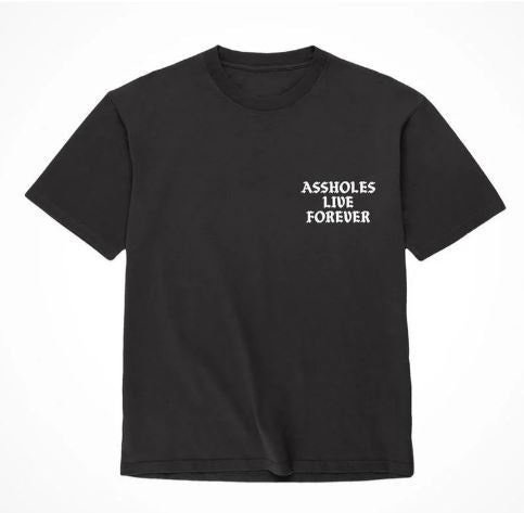 Assholes Live Forever Black & White Xlarge