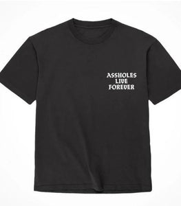 Assholes Live Forever Black & White Xlarge