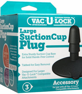 Vac U Lock Large Suction Cup Black Default Title