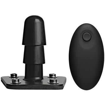 Vac U Lock Vibrating Plug Black Default Title