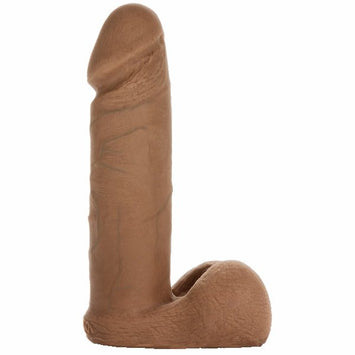 Vac U Lock Ultraskyn Cock Brown 6in Default Title