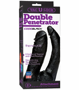 Vac U Lock Code Black Double Penetrator