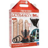 Vac-u-lock Vibrating Dual Density Ultraskyn Set