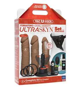 Vac-u-lock Vibrating Dual Density Ultraskyn Set