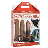 Vac-u-lock Vibrating Dual Density Ultraskyn Set