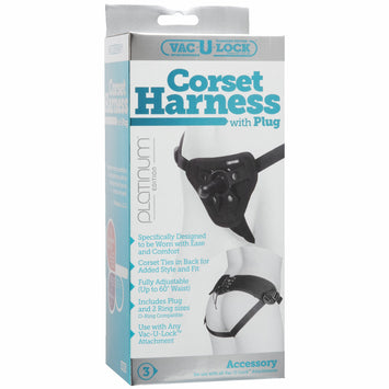 Corset Harness Black Default Title