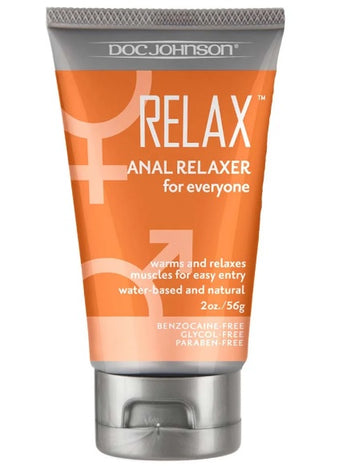 Relax Anal Relaxer Cream 2 Oz Bulk Default Title