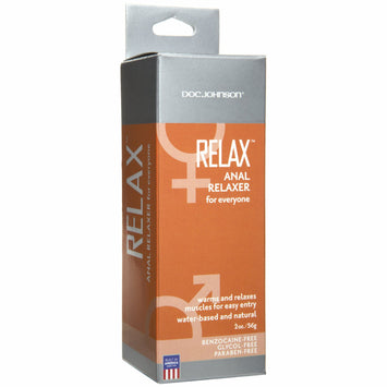 Relax Anal Relaxer Cream 2 Oz Default Title