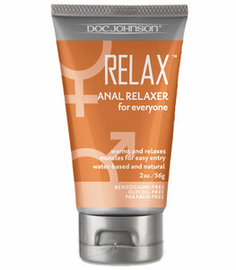 Relax Anal Relaxer Cream 2 Oz Default Title