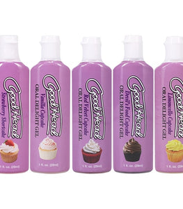 Goodhead Oral Delight Gel 5 Pk Cupcakes