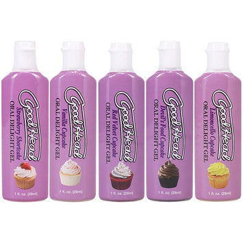 Goodhead Oral Delight Gel 5 Pk Cupcakes Default Title