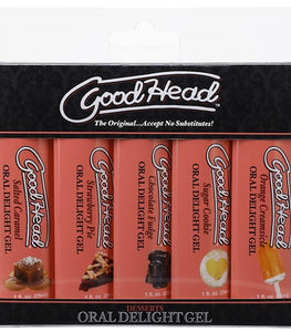 Goodhead Oral Delight Gel 5 Pk Desserts