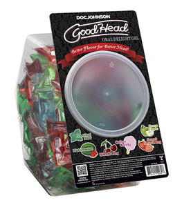 Goodhead Oral Delight Gel Asst 216pc Fishbowl Default Title