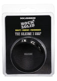 Rock Solid Silicone 3 Snap Black Default Title