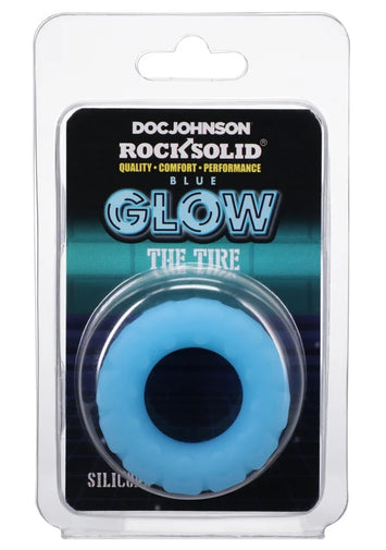 Rock Solid Tire Glow Blue