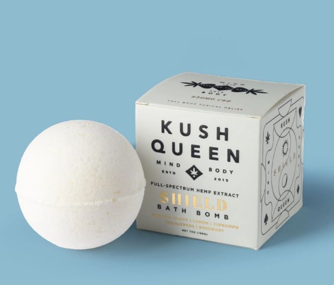 Kush Queen Bath Bomb Shield 250mg Default Title