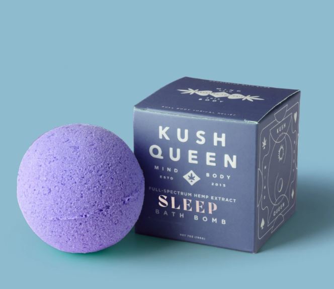 Kush Queen Bath Bomb Sleep 1000mg Default Title