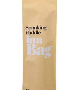 In A Bag Spanking Paddle Black